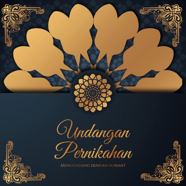 Template Undangan Kencana Maharani Elegan