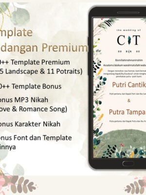 Paket 20+ Mockup Undangan Wedding PSD