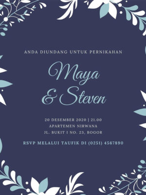 Template Undangan Unduh & Edit Langsung Canva