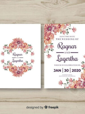 10+ Template Undangan Digital Minimalis PSD