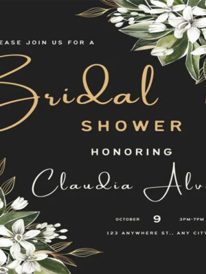 10+ Template Undangan Bridal Shower Canva