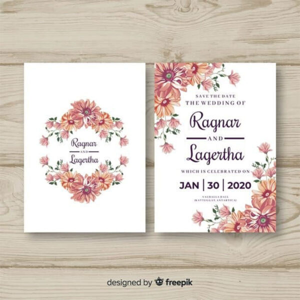 10+ Template Undangan Digital Modern PSD