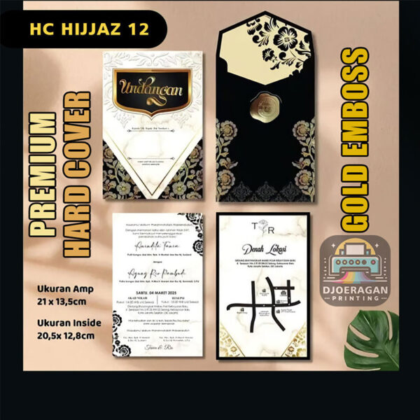 20+ Cover Undangan Gold & Silver AI & PSD