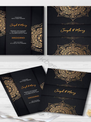 10+ Template Kartu Undangan Custom AI