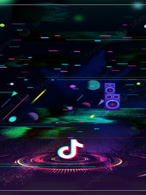 Template Undangan TikTok Style AI & PSD